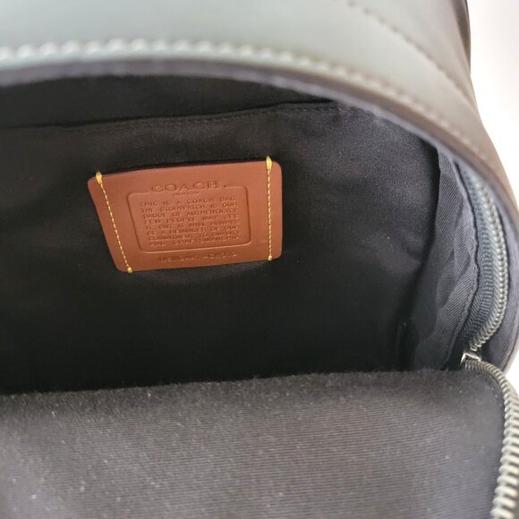 Coach CW312 West Pack Signature Camo Sling Bag Grey Multi - Picture 7 of 7